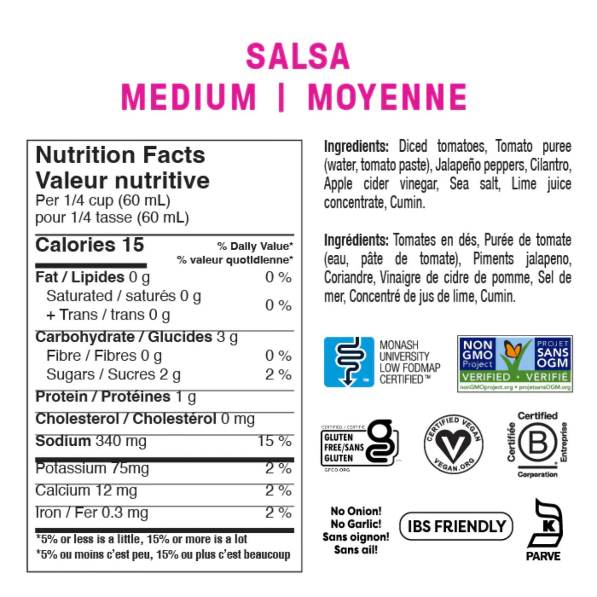Fody Foods Medium Salsa 450mL