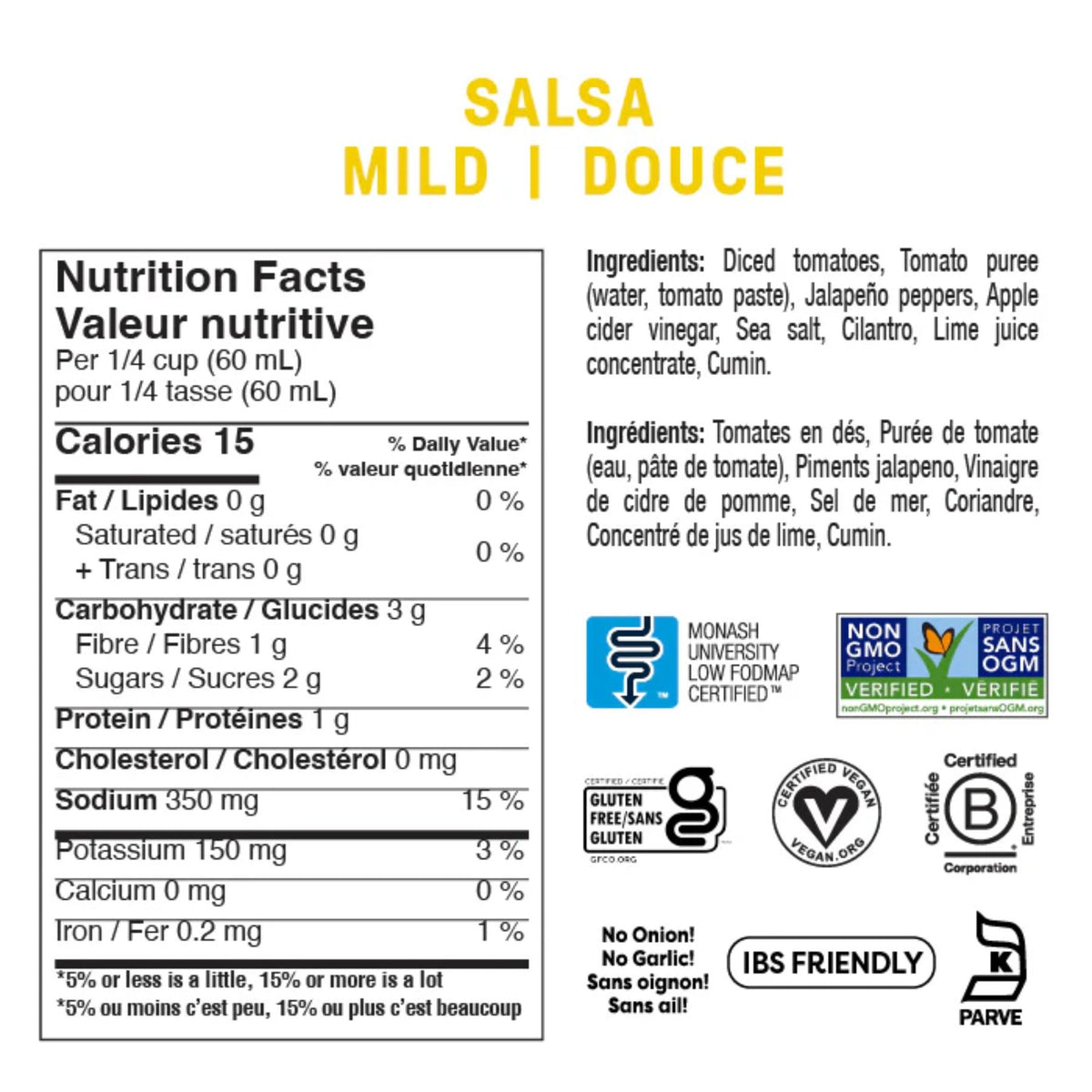 Fody Foods Mild Salsa 450mL