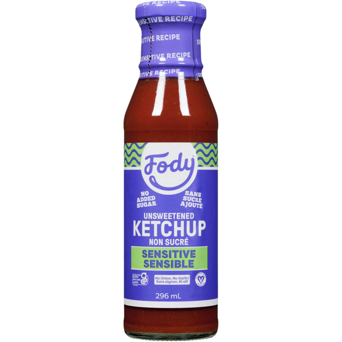 Fody Foods Original Unsweetened Ketchup 296mL