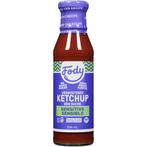 Fody Foods Original Unsweetened Ketchup 296mL