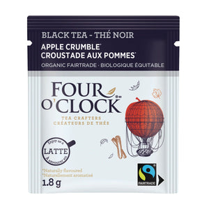 Four O'clock Organic Fairtrade Apple Crumble Black Tea 15ct