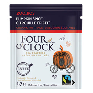 Four O'Clock Organic Fairtrade Pumpkin Spice Rooibos Tea 15ct