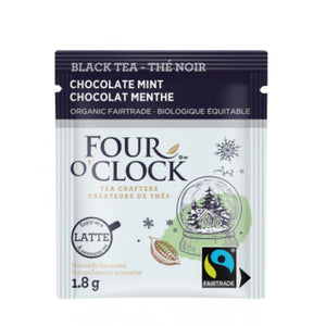 Four O'Clock Organic Fairtrade Chocolate Mint Black Tea 15ct