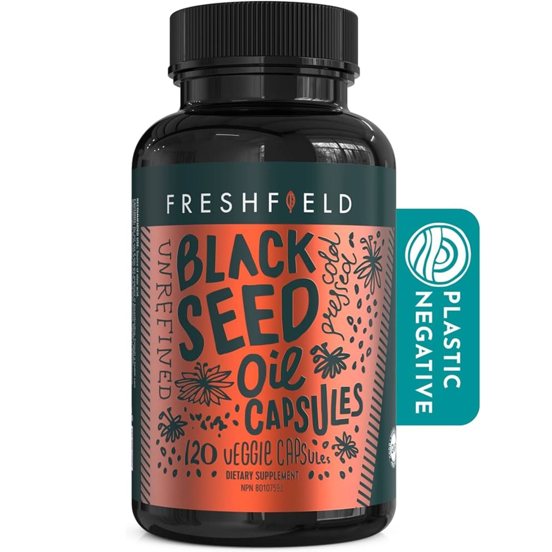 Freshfield Black Seed Oil Capsules 120s