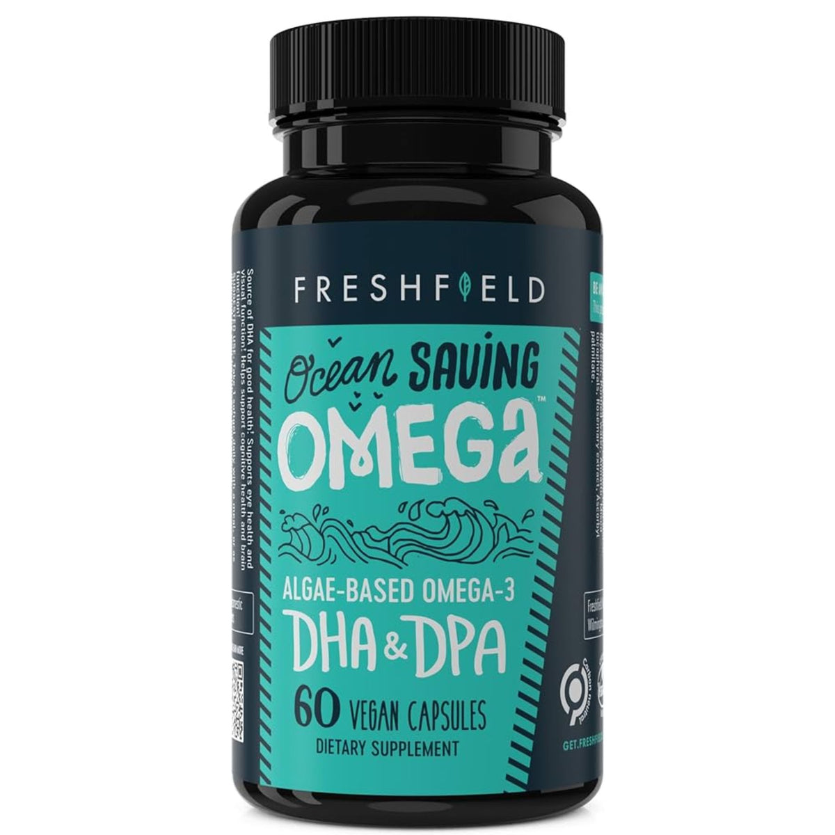Feshield Riser FreshField Ocean Saving Omega Fish Oil Replacement, Algae-Based ...