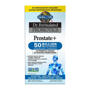Garden of Life Dr. Formulated Probiotics Prostate+ Shelf-Stable 50 Billion CFU Shelf-Stable 60s