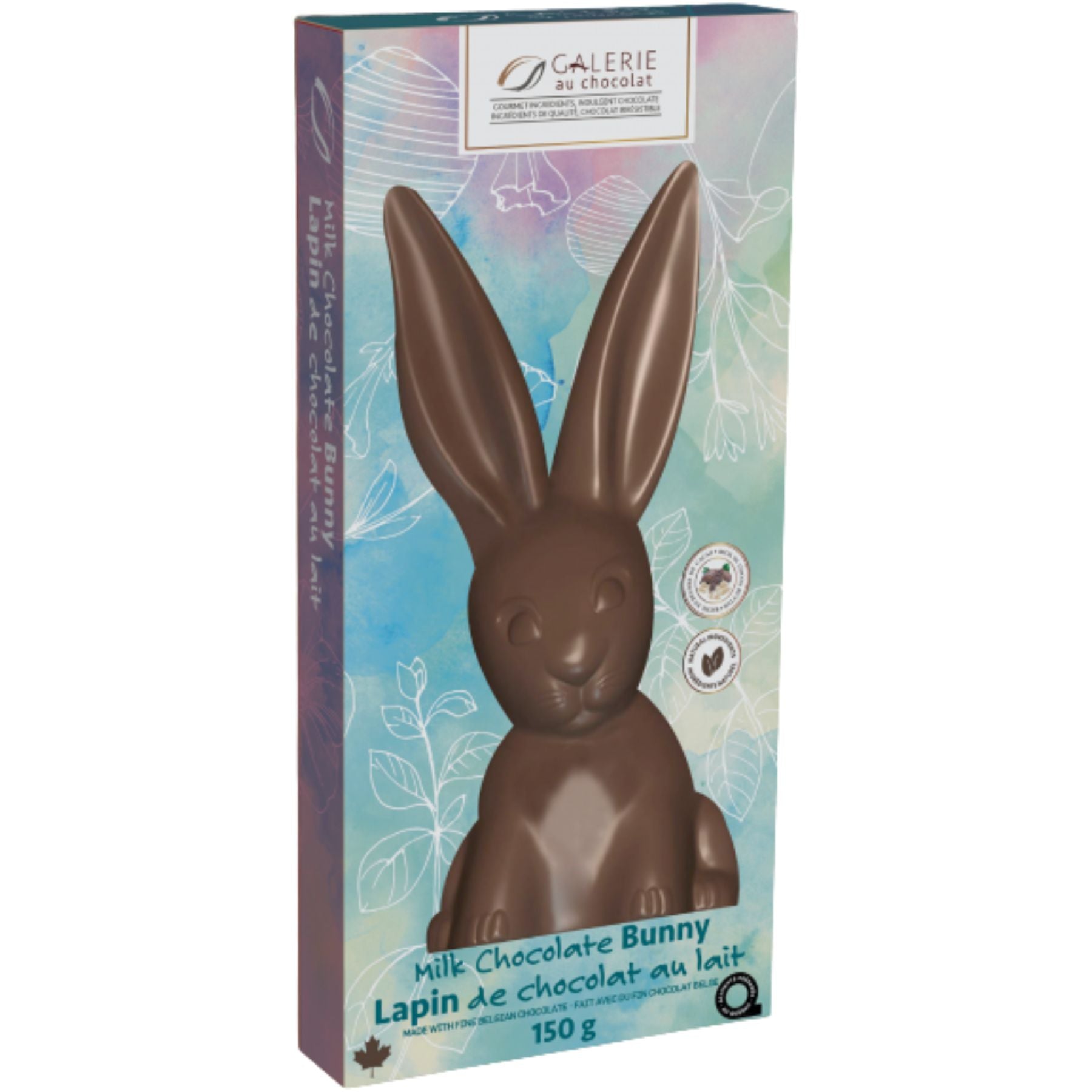 Galerie au Chocolat Solid Milk Chocolate Bunny 150g