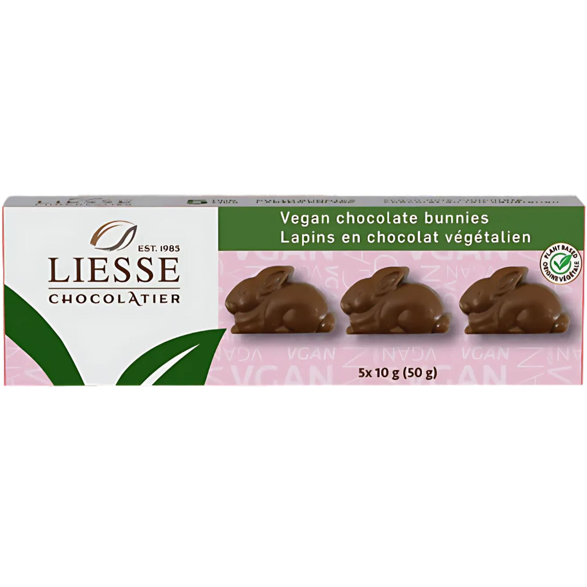 Galerie au Chocolat Vegan Chocolate Mini Bunnies 50g