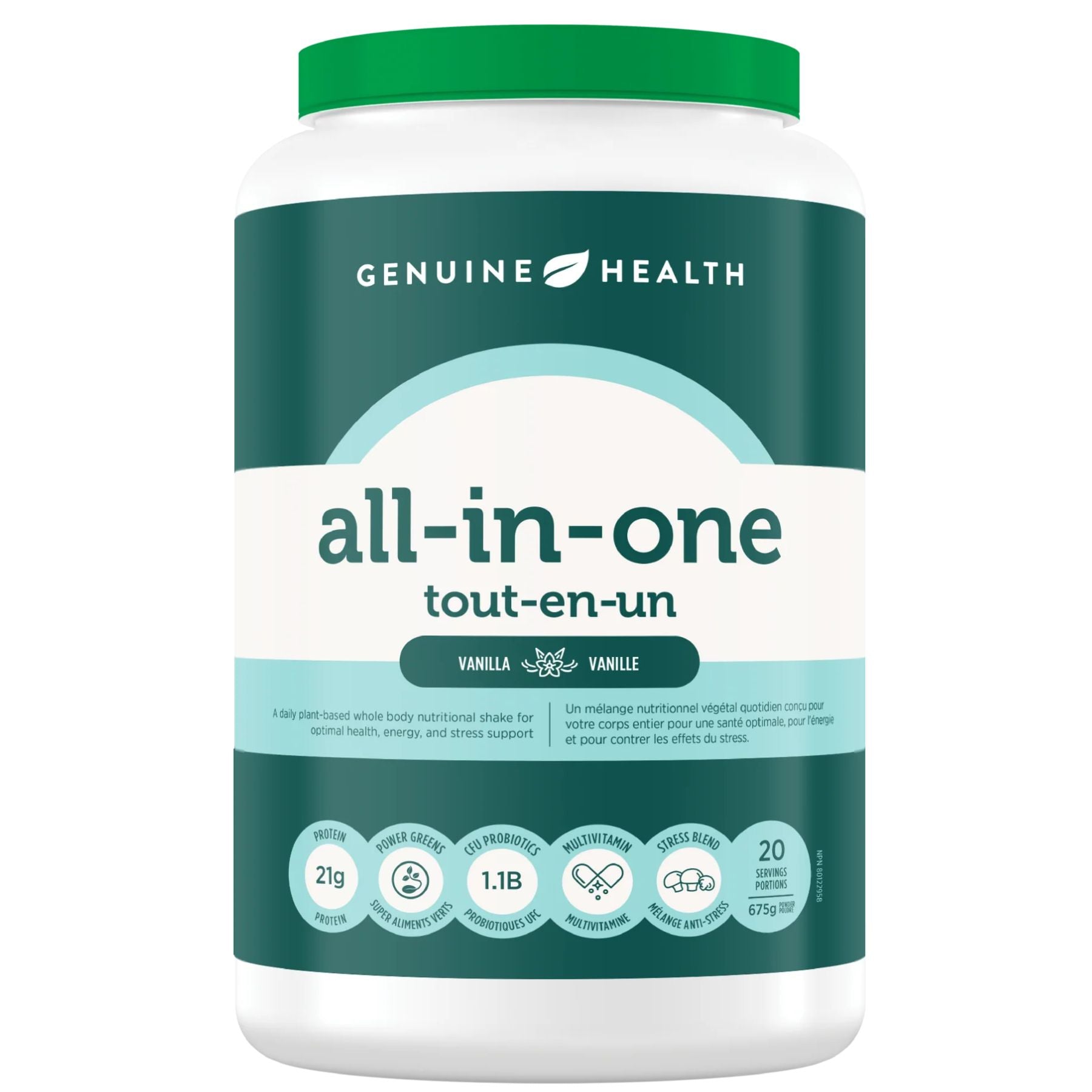 Genuine Health All-In-One Vanilla 675g