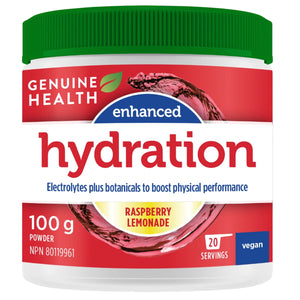 Genuine Health Enhanced Hydration Raspberry Lemonade 100g