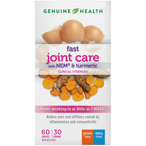 Genuine Health Fast Joint Care with NEW & Turmeric 60s