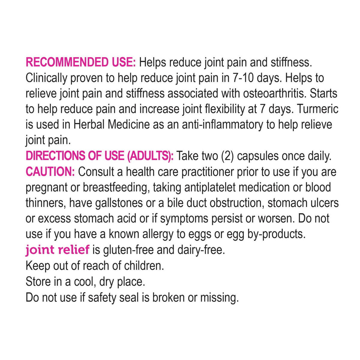 Genuine Health Fast Joint Care with NEW & Turmeric 60s