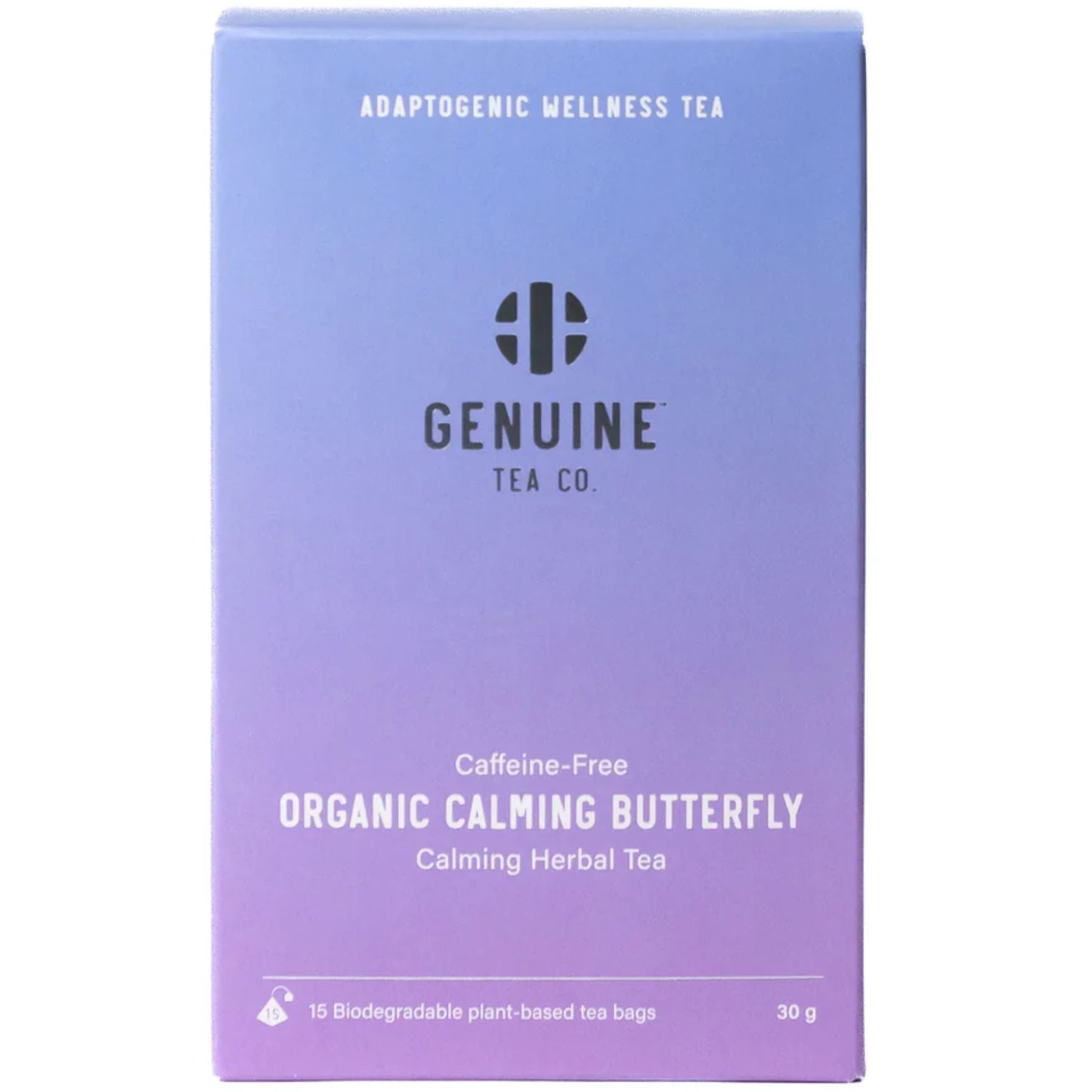 Genuine Tea Organic Calming Butterfly Tea 15ct