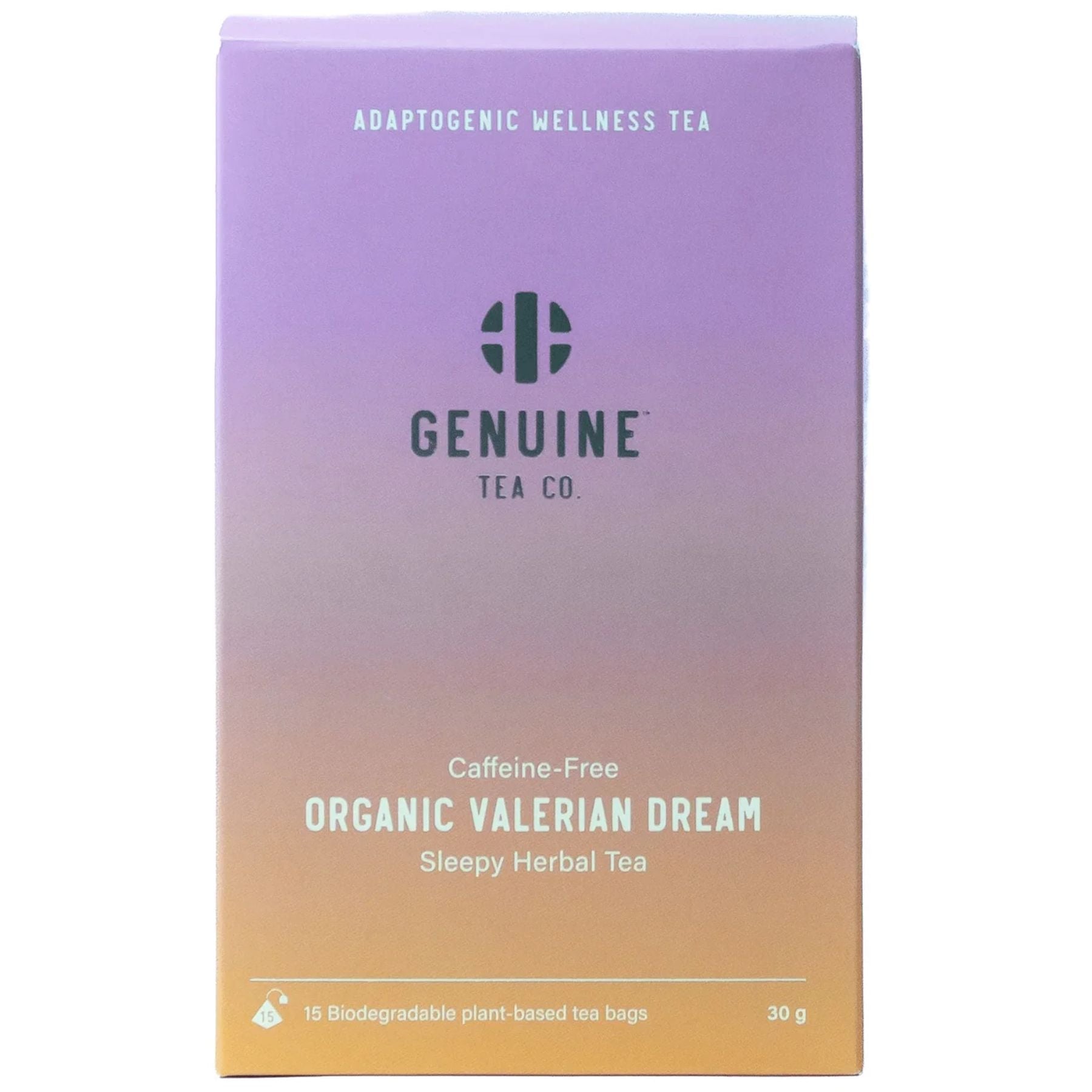 Genuine Tea Organic Valerian Dream Tea 15ct