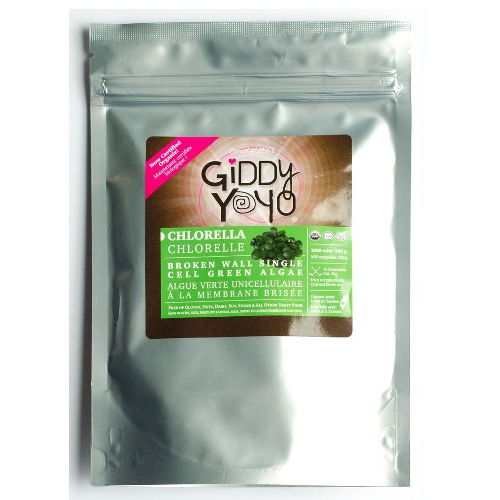 Giddy Yo Chlorella 200g 1000s
