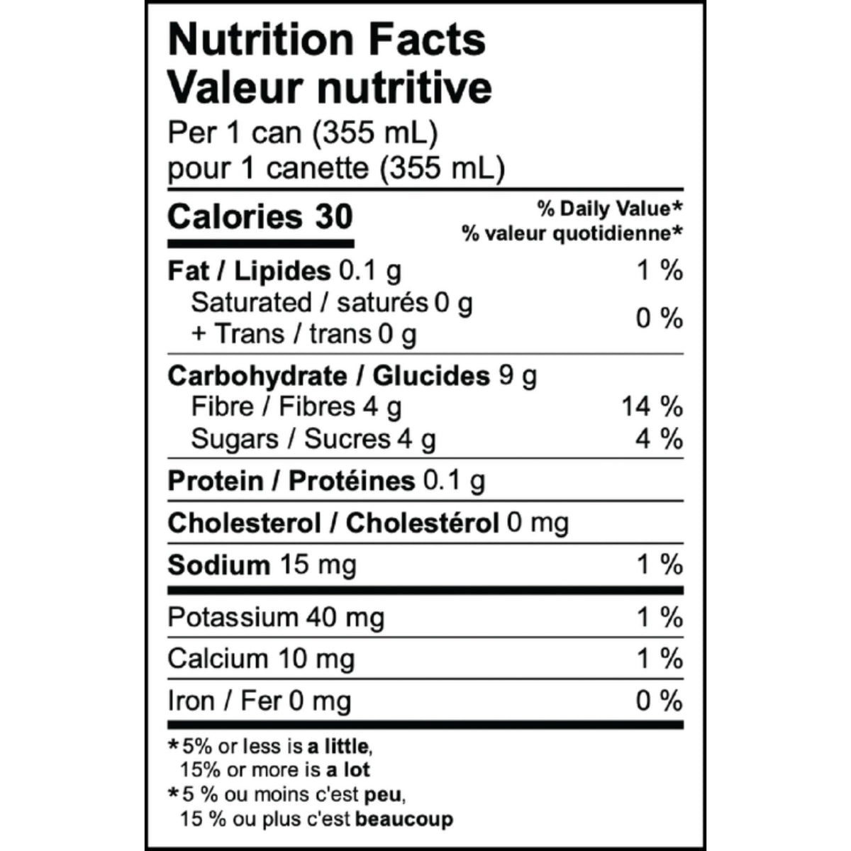 Gingerbug Organic Prebiotic Ginger Beer, Dry/Low-Sugar 355mL