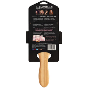 Giovanni Bamboo Oval Hair Brush