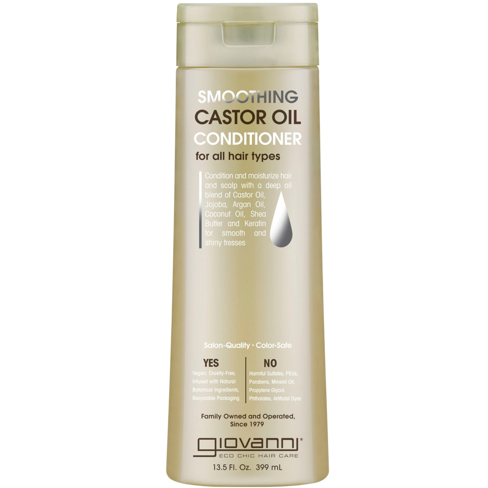 Giovanni Smoothing Castor Oil Conditioner 399mL