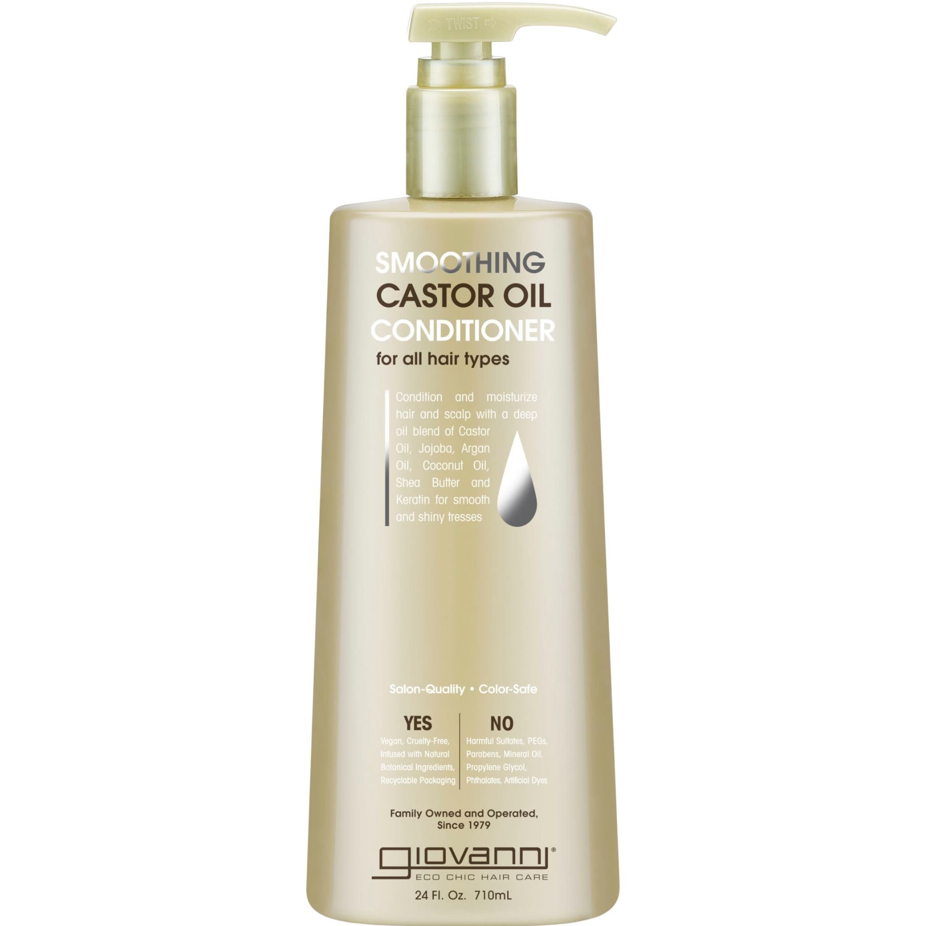 Giovanni Smoothing Castor Oil Conditioner 710ml