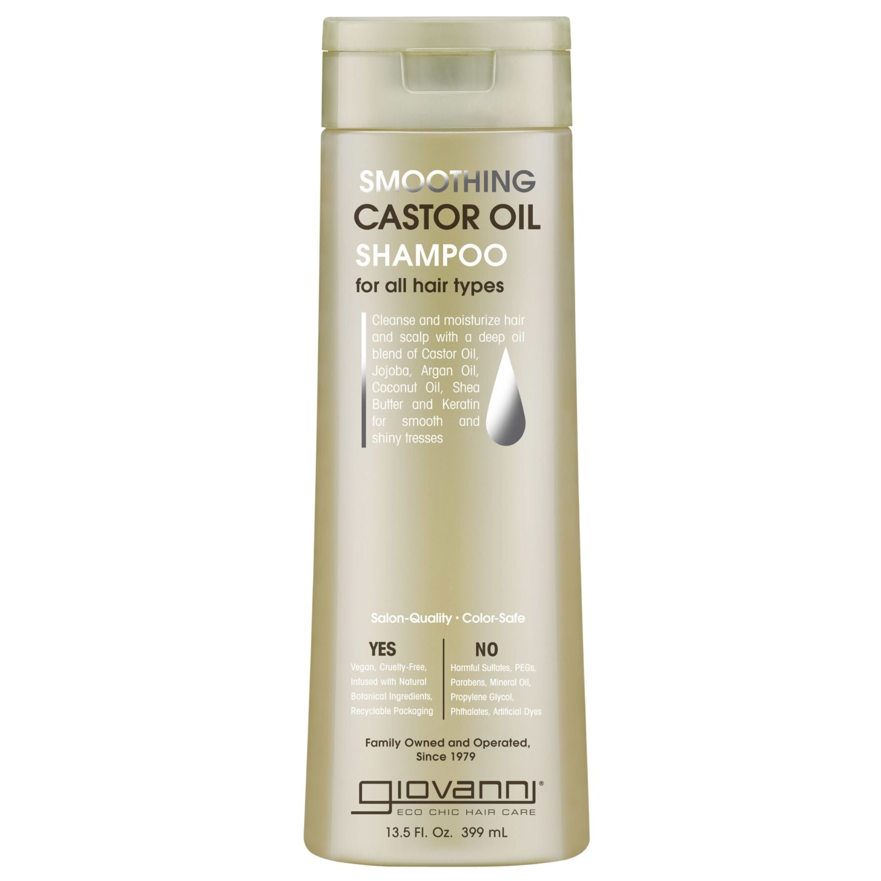 Giovanni Smoothing Castor Oil Shampoo 399ml