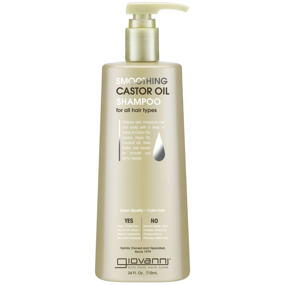Giovanni Smoothing Castor Oil Shampoo 710ml