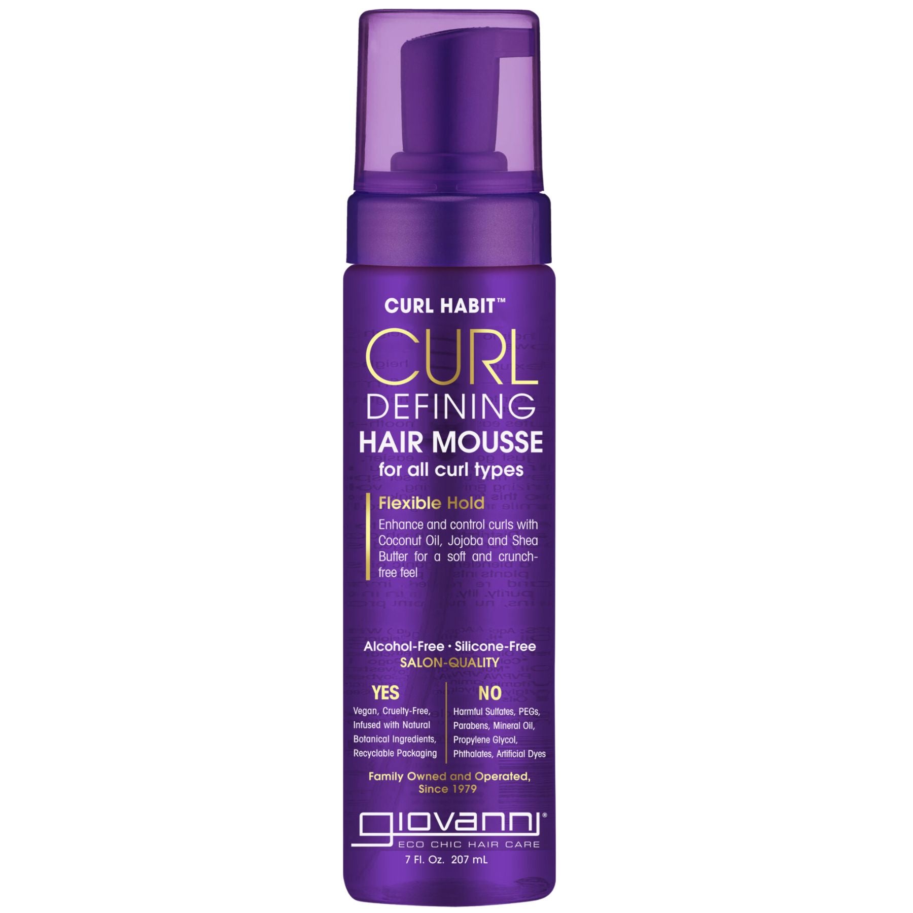 Giovanni Curl Defining Hair Mousse 207ml