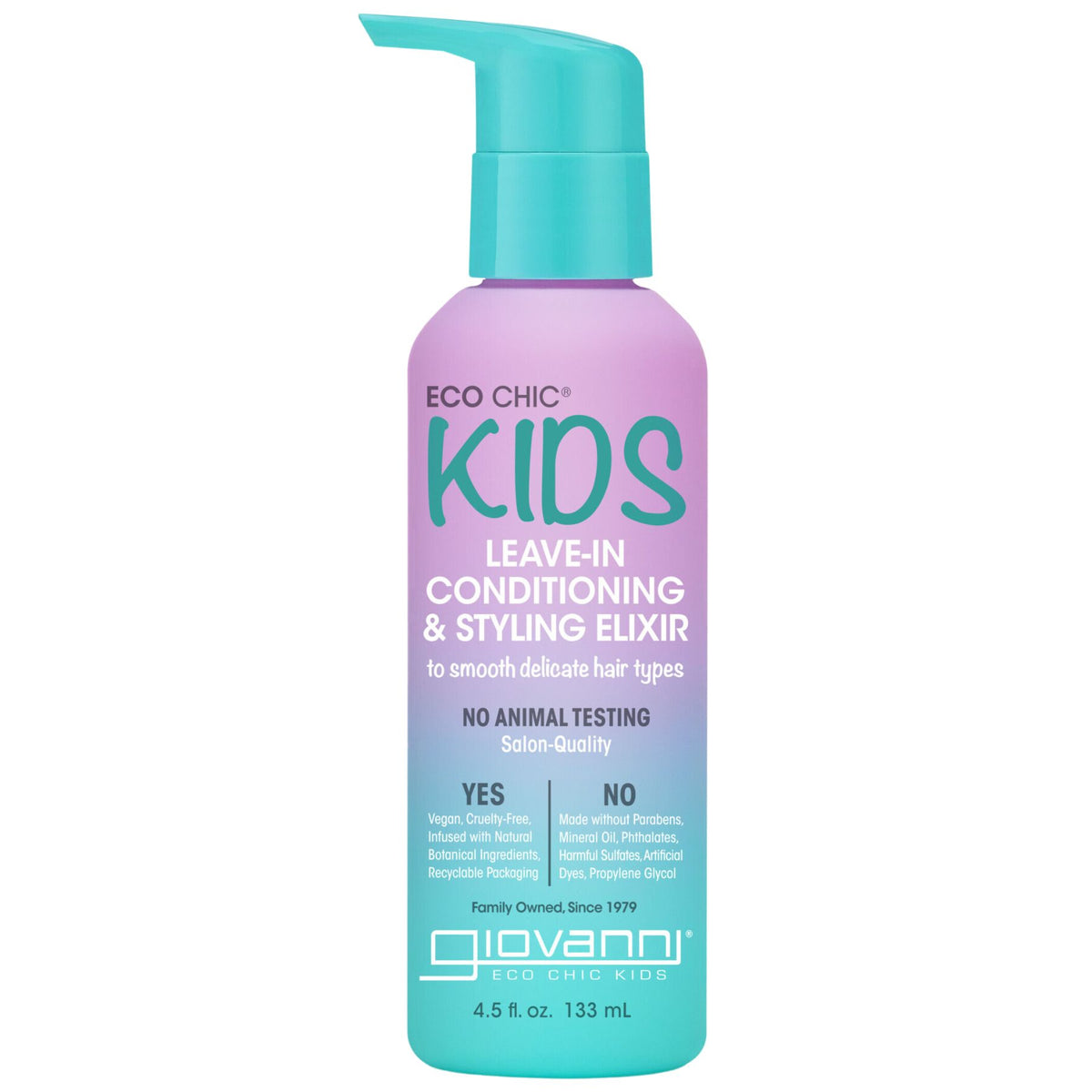 Giovanni Kids Leave-In Conditioning & Styling Treatment 133ml