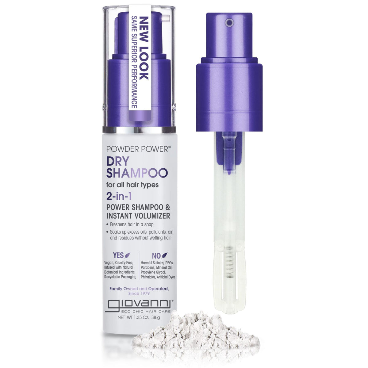 Giovanni Powder Power Dry Shampoo Volume 40ml