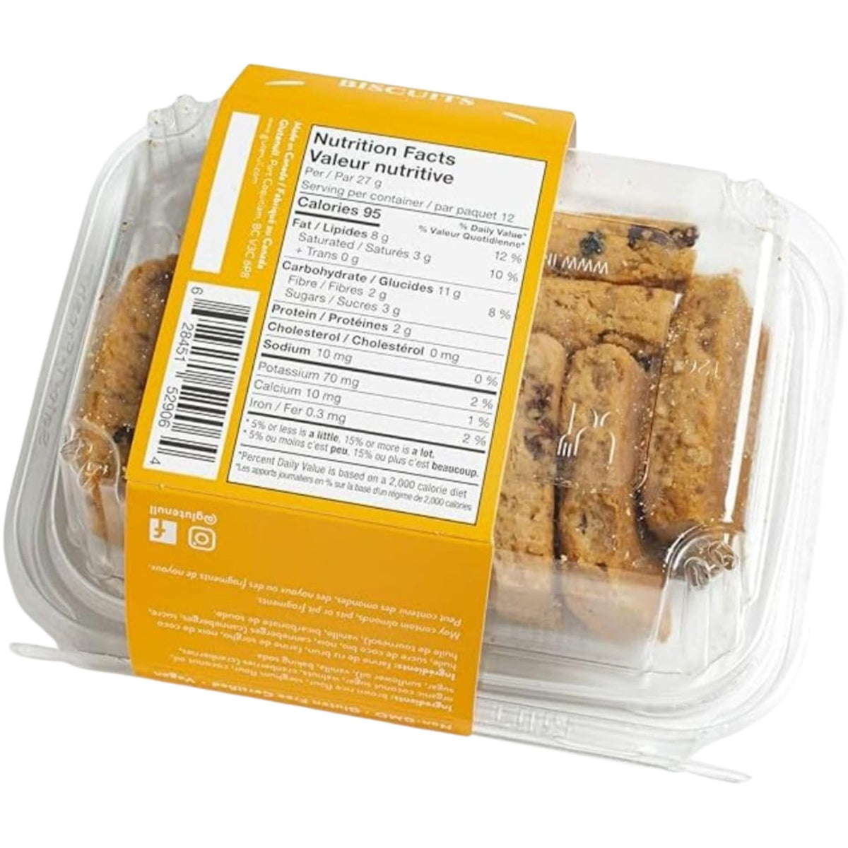 GluteNull Coco Moko Cookies 320g