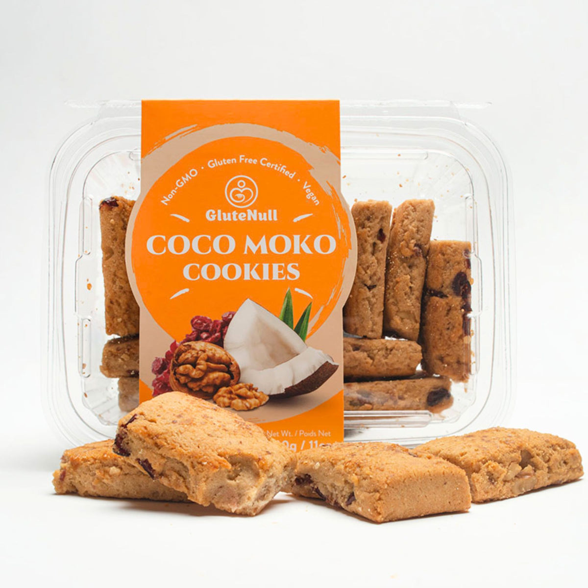GluteNull Coco Moko Cookies 320g