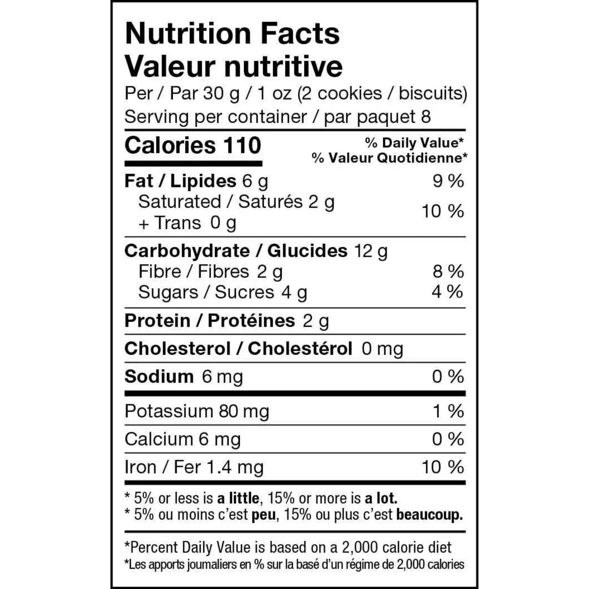 Glutenull Buckwheat Chocolate Cookies 300g