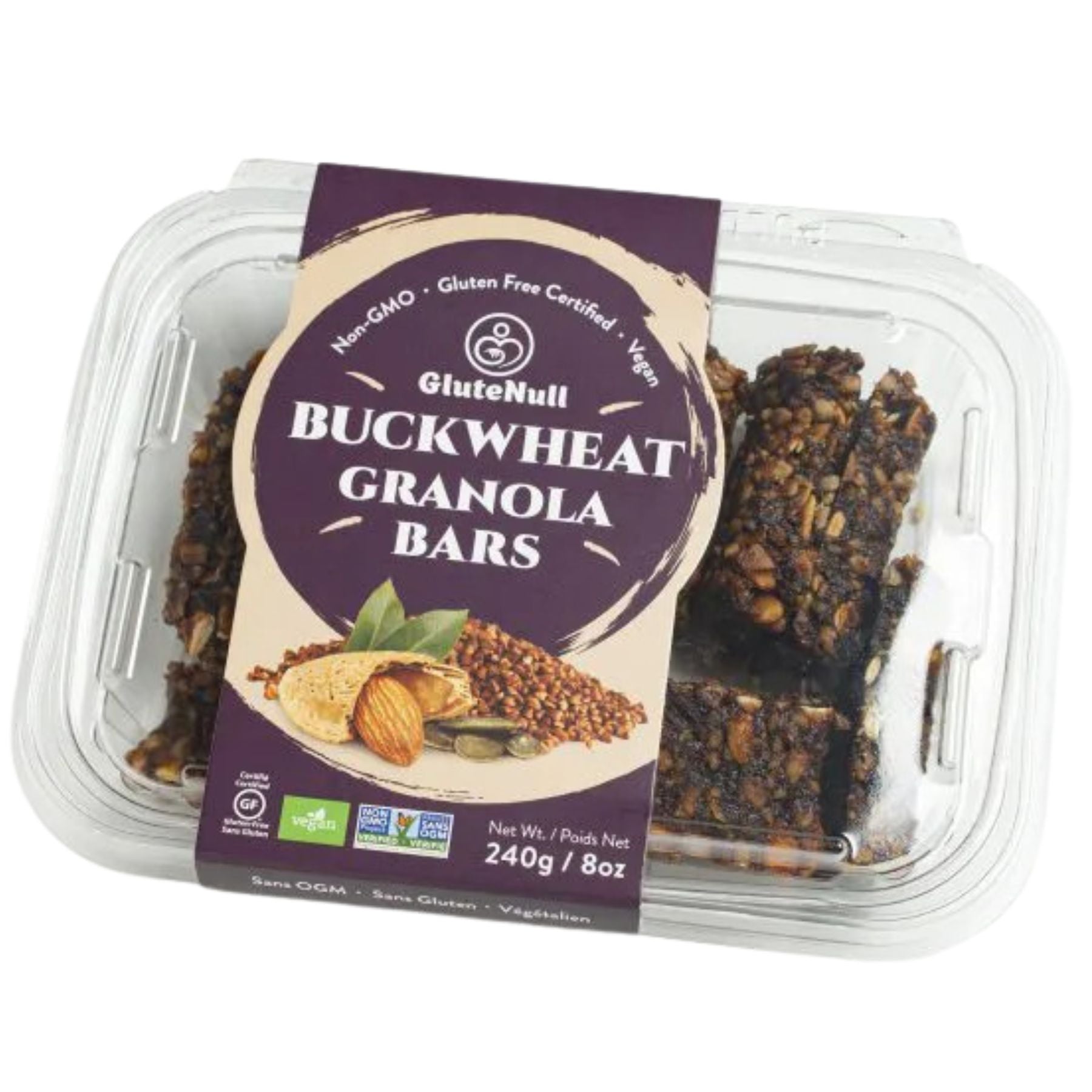 Glutenull Buckwheat Granola Bars 240g