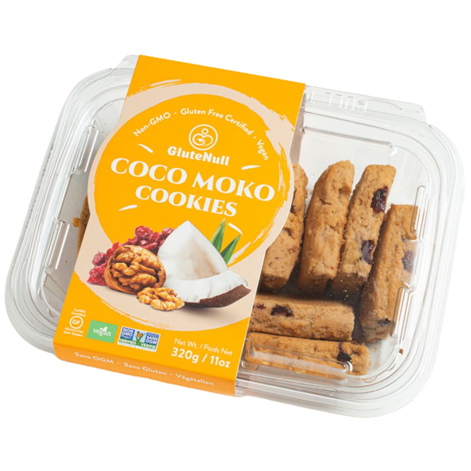 GluteNull Coco Moko Cookies 320g