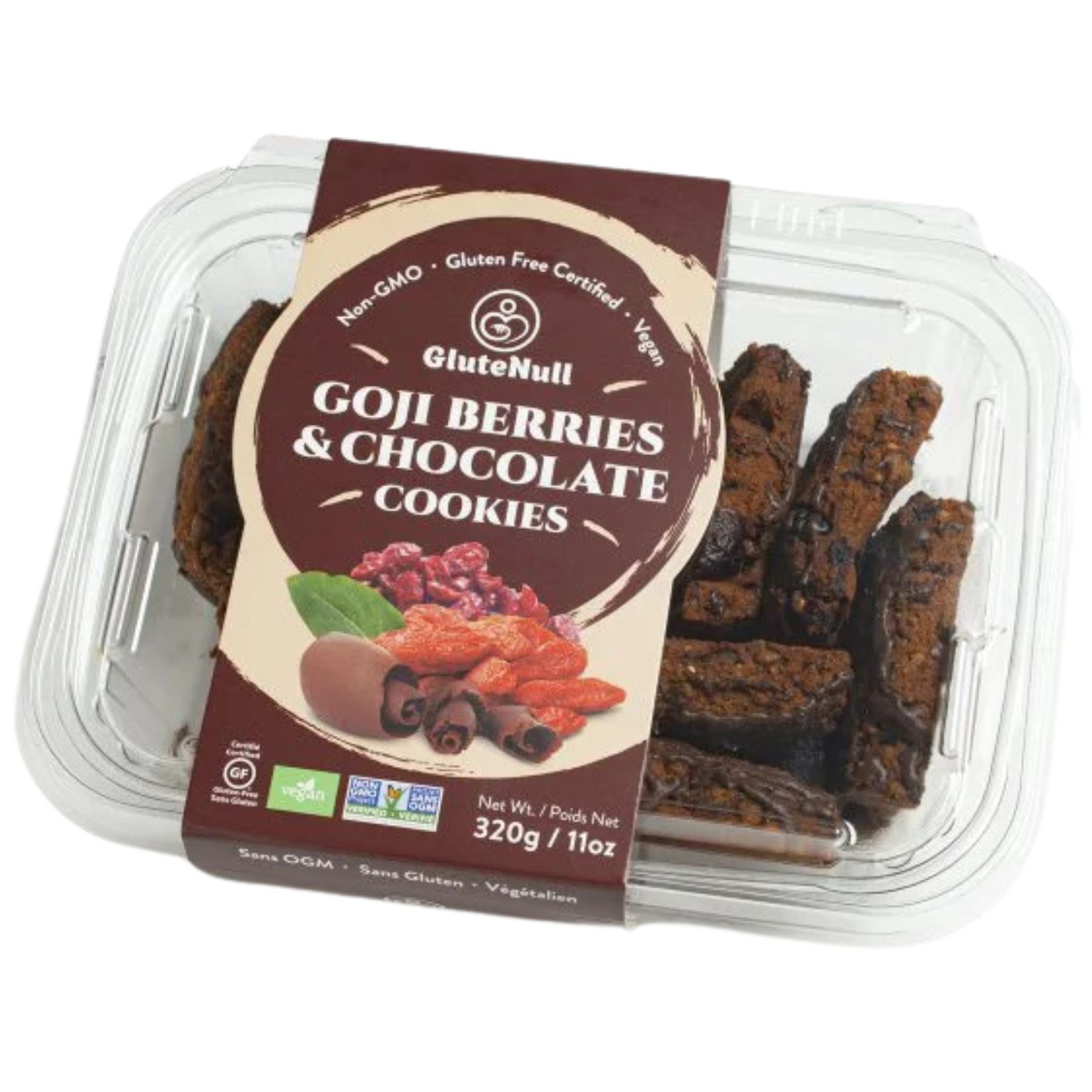 Glutenull Goji Berries & Chocolate Cookies 320g