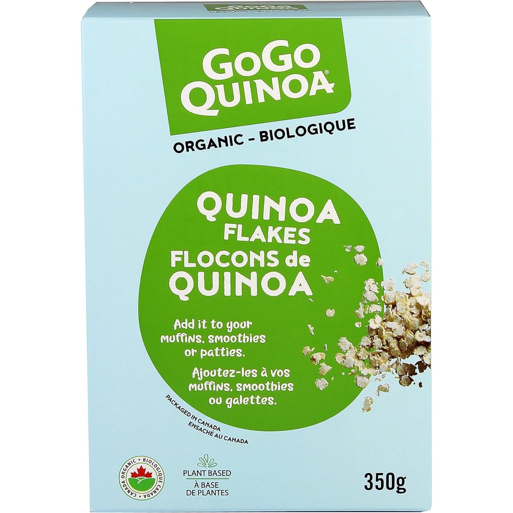 GoGo Quinoa Organic Quinoa Flakes 350g