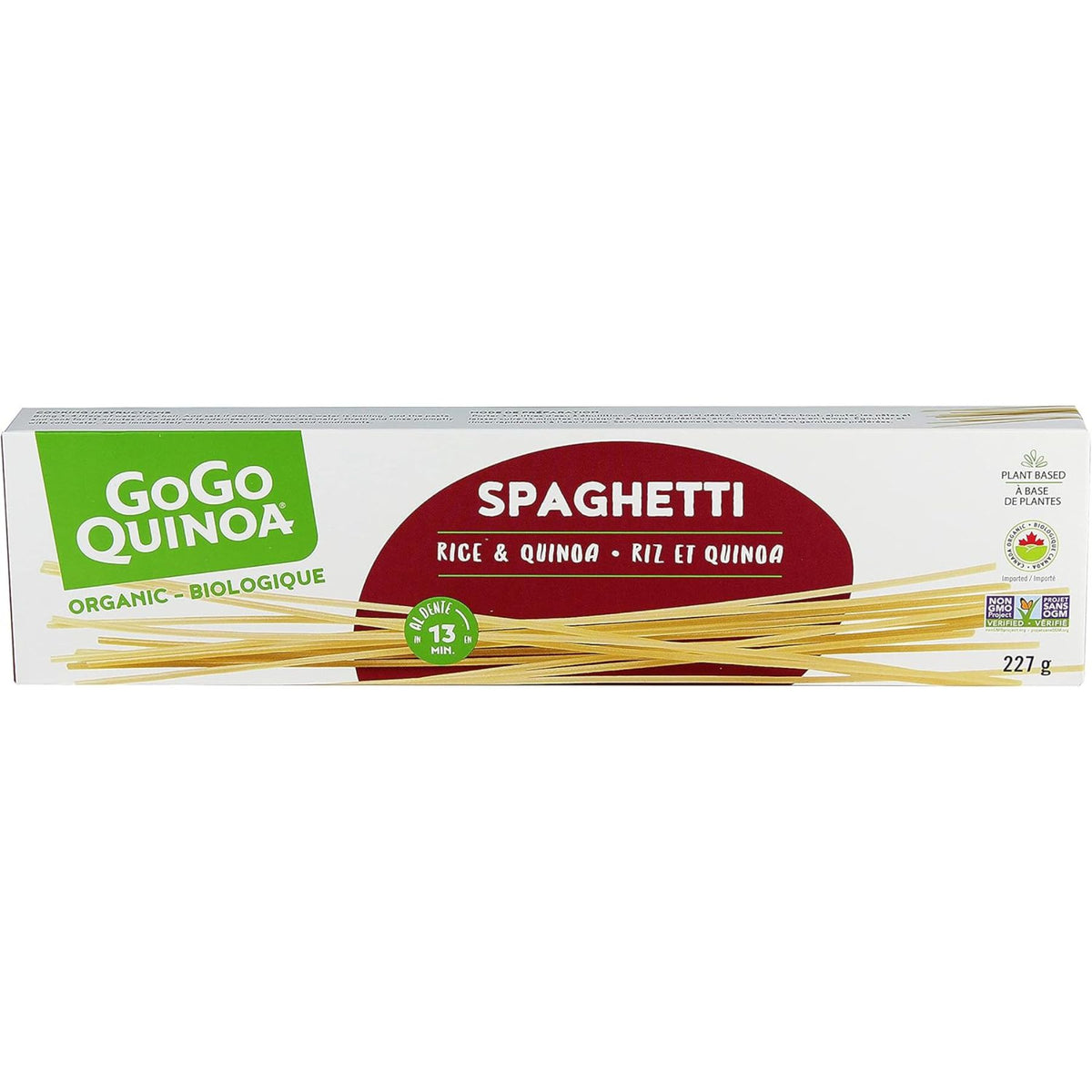 Gogo Rice Tag GoGo Quinoa Rice & Quinoa Spaghetti 227g - Fiddleheads Health and Nutrition