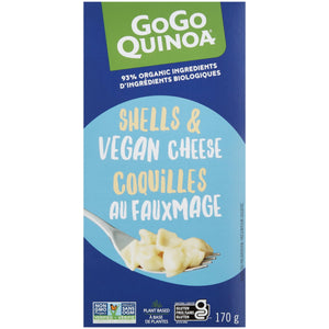 GoGo Quinoa Shells N Vegan Cheese 170g