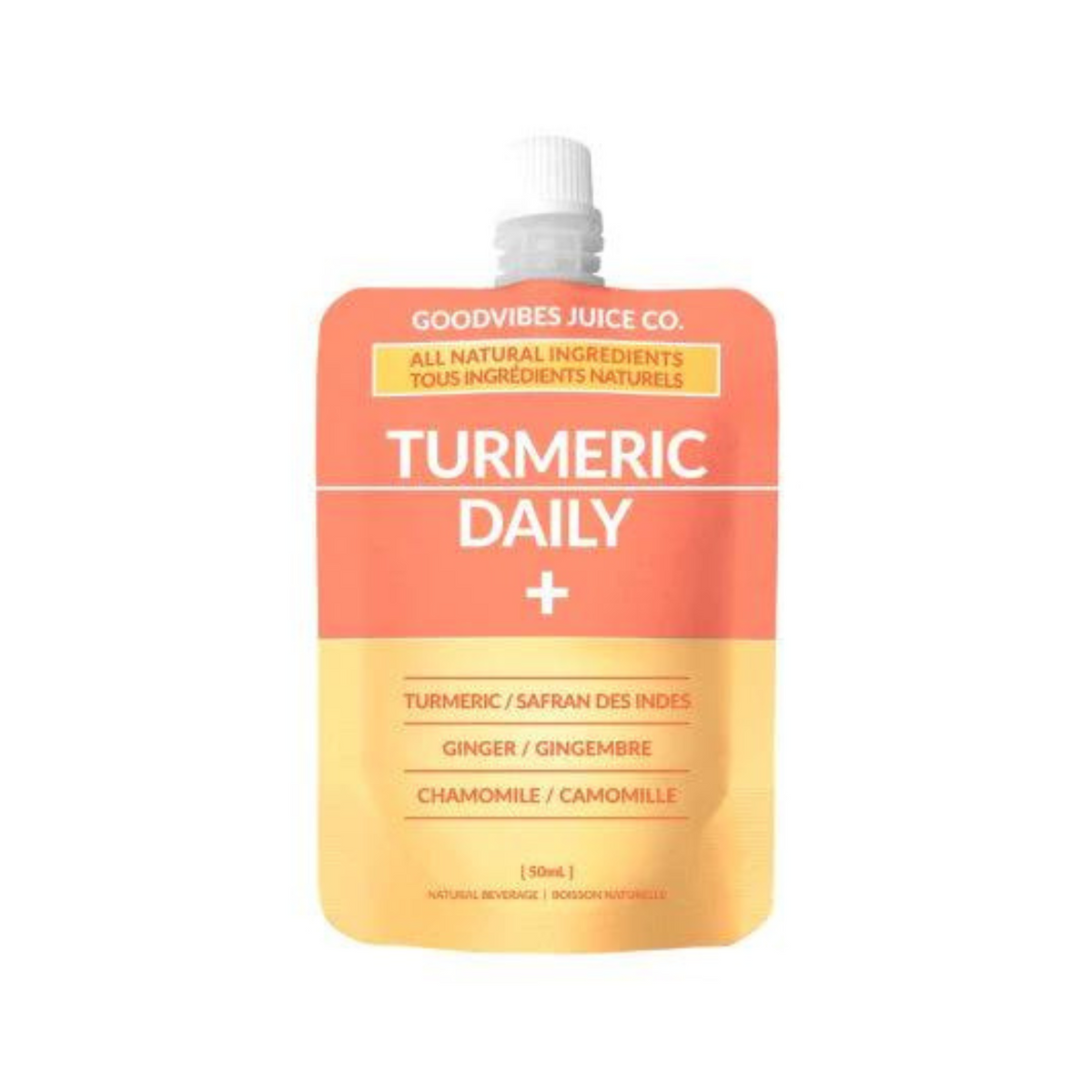 GoodVibes Juice Co. Turmeric Daily Shot 50ml