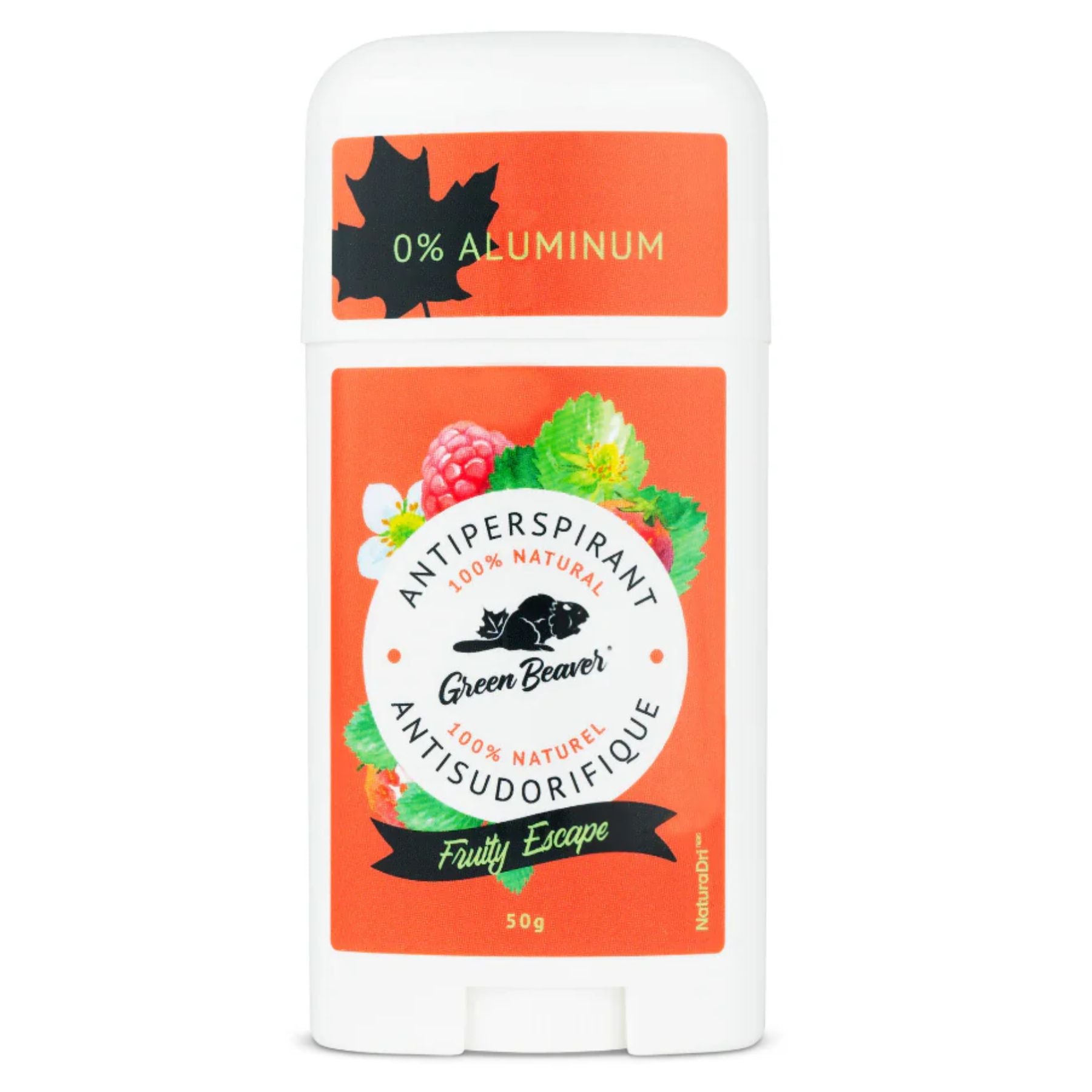 Green Beaver Natural Antiperspirant Stick - Fruity Escape 50g