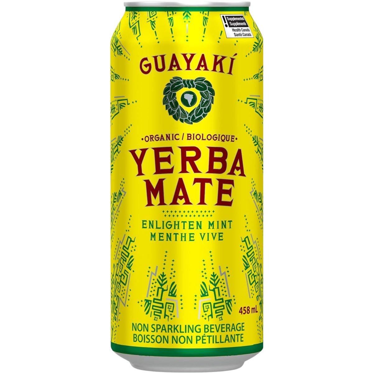 Guayaki Organic Yerba Mate Enlighten Mint Tea 458mL