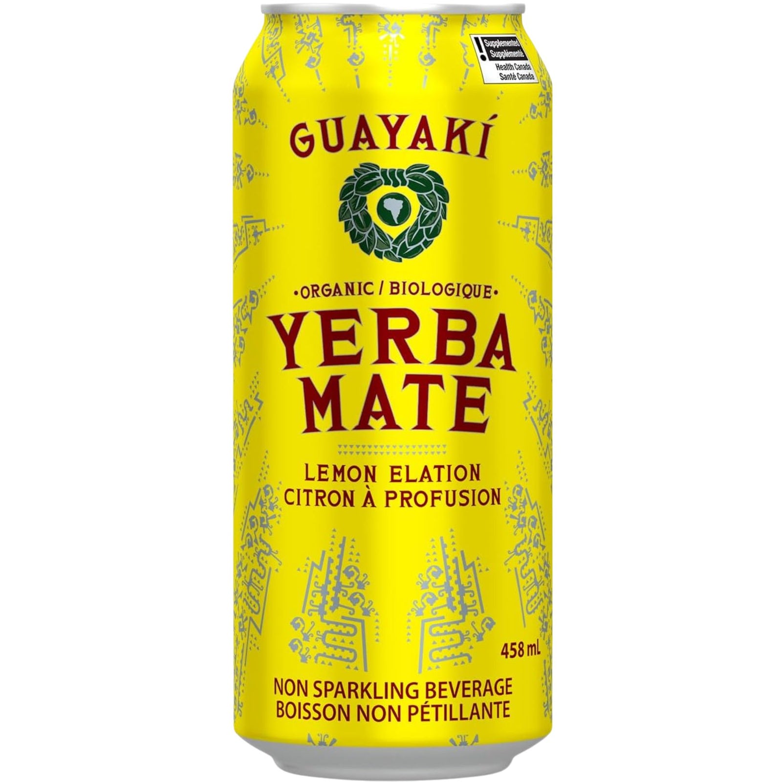 Guayaki Organic Yerba Mate Lemon Elation Tea 458mL