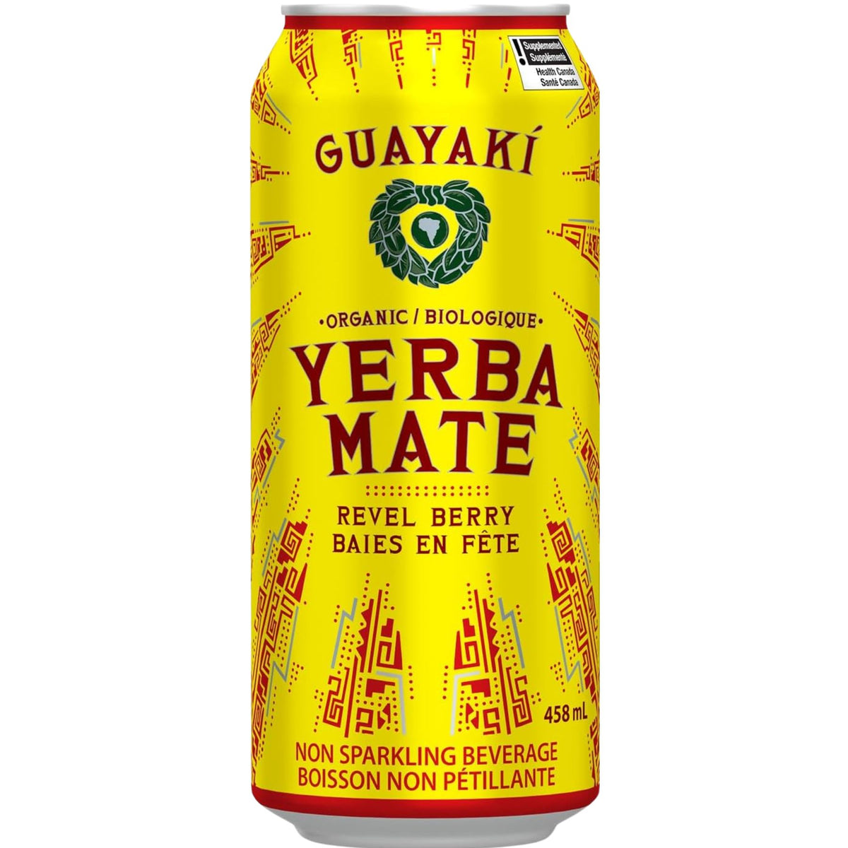 Guayaki Organic Yerba Mate Revel Berry Tea 458mL