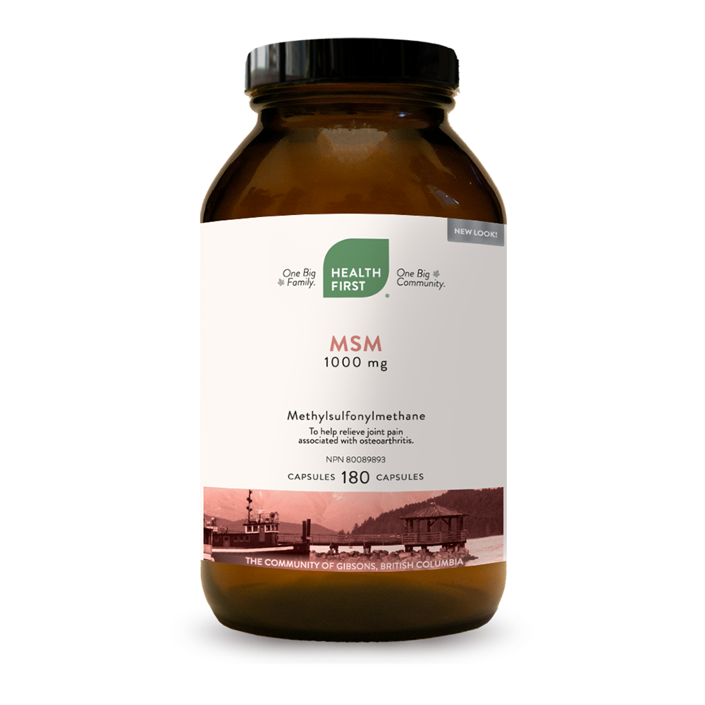 Health First MSM 1000mg 180s