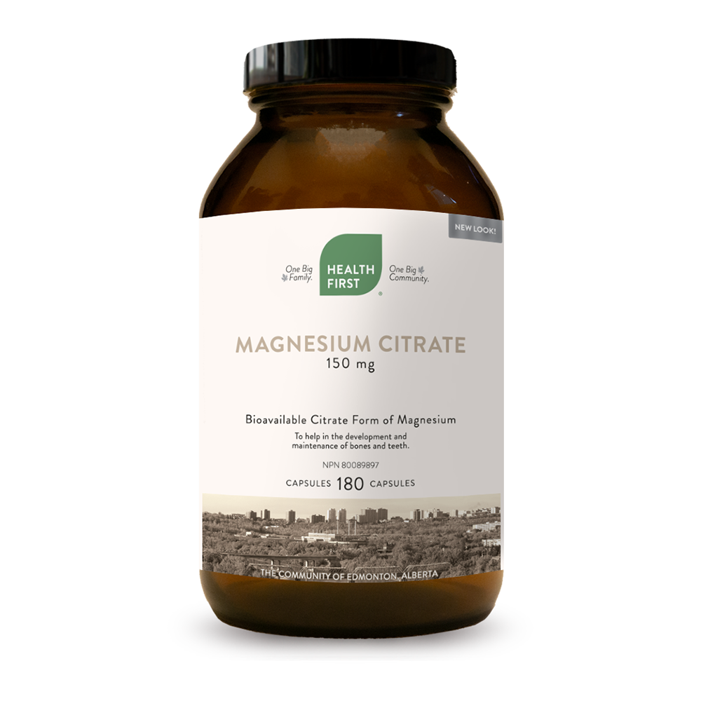 Health First Magnesium Citrate 180s