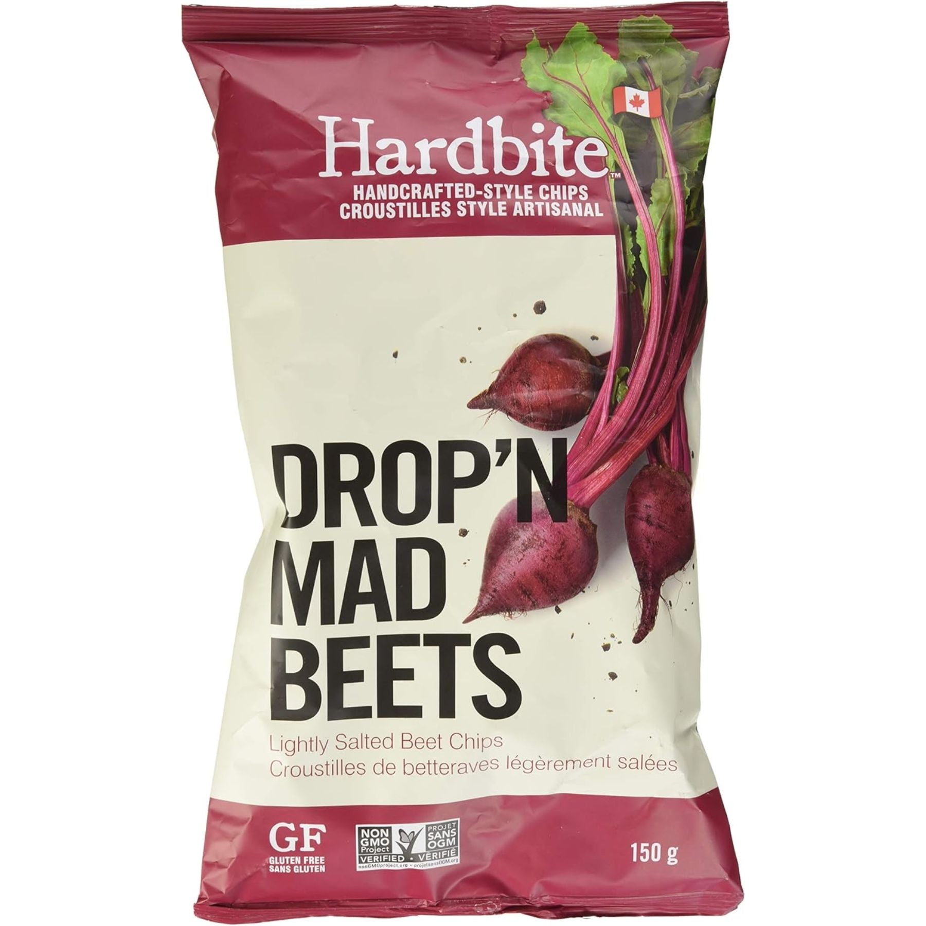 Hardbite Lightly Salted Beet Chips 150g