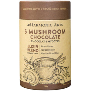 Harmonic Arts 5 Mushroom Cacao Herbal Latte 125g