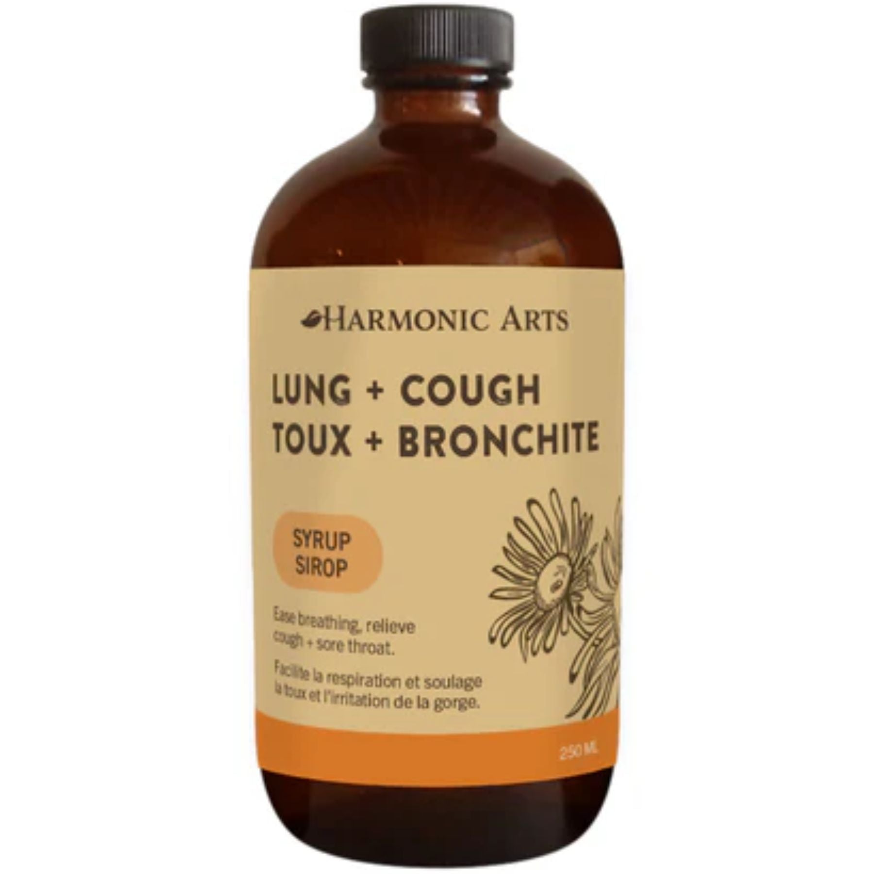 Harmonic Arts Lung & Cough Syrup 250ml