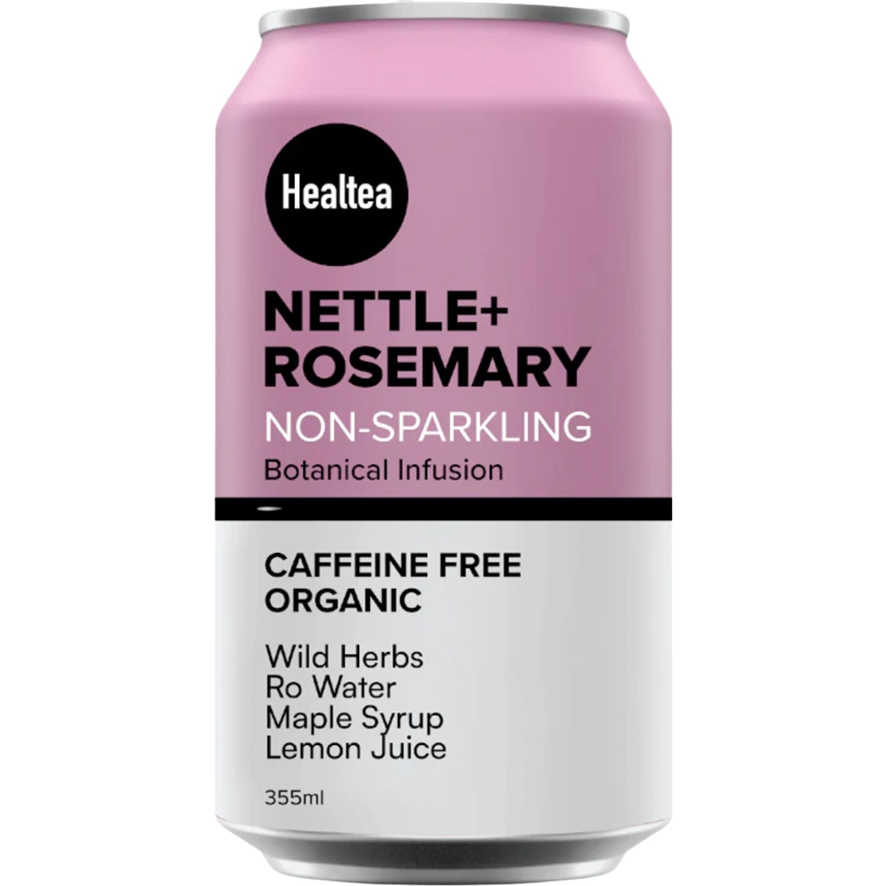 Healtea Organic Non-Sparkling Nettle + Rosemary Tea 355mL