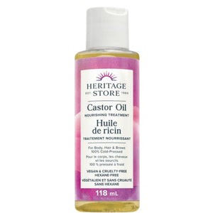 Heritage Store Castor Oil 118mL