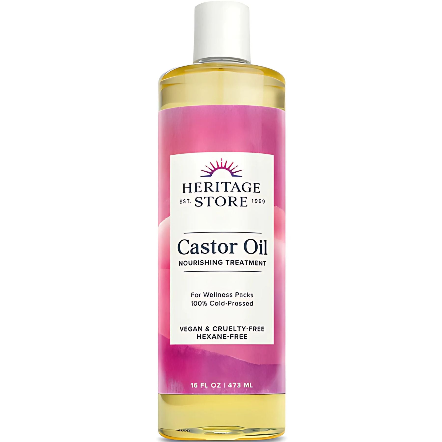 Heritage Store Castor Oil 473mL
